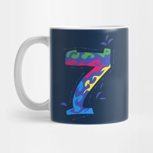 Number 7 Mug